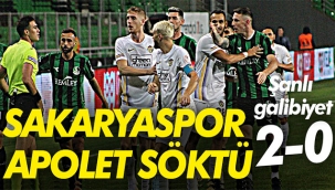 Sakaryaspor lideri devirdi: 2-0