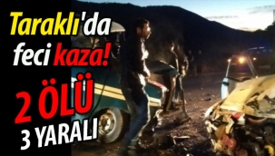 Taraklı yolunda feci kaza: 2 ÖLÜ, 3 YARALI!