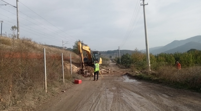 Alifuatpaşa'da alt yol yenileme çalışması başladı