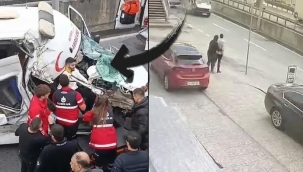 Avcılar'da korkunç kaza! 