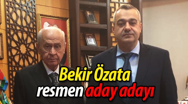 Bekir Özata resmen aday adayı