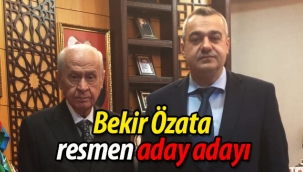 Bekir Özata resmen aday adayı