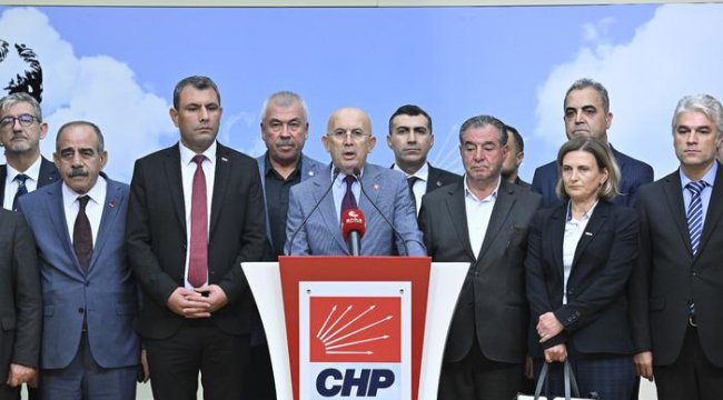 CHP'nin 55 il başkanından Kılıçdaroğlu'na destek