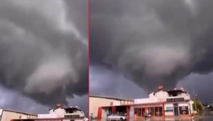 Dev hortum böyle görüntülendi