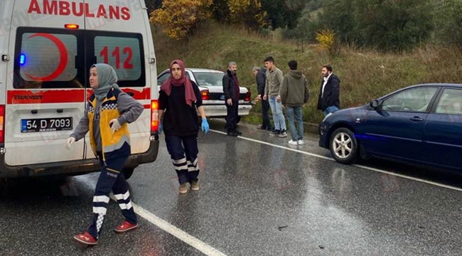 Geyve'de korkunç kaza! 