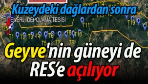 Geyve'nin güneyi RES'e açılıyor