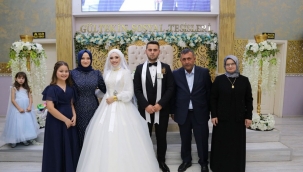 Hanife ile Recep Dişli muradına erdi