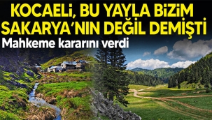 Kocaeli, "orası bizim" demişti! Mahkeme kararını verdi