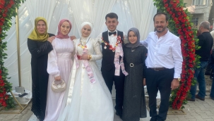 Nurşen ile Emirhan Kolsuz dünya evine girdi