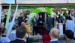 Peynirci Muharrem Geyve'de açıldı