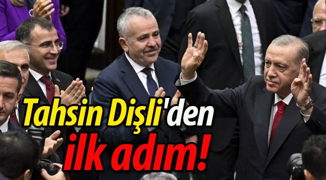 Tahsin Dişli'den ilk adım