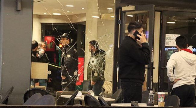Adana'da Starbucks'a pompalı tüfekle saldırı!