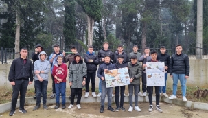 Geyve MTAL öğrencileri fidan dikti