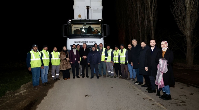 Bozören-Çardak yolu asfaltlandı