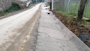 Geyve'de V kanal çalışmaları tam gaz devam ediyor