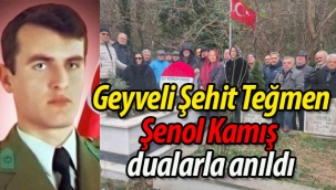Geyveli Şehit Teğmen dualarla anıldı
