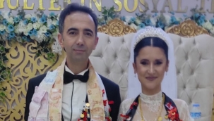 Pınar ve Memduh Sakarya dünya evine girdi