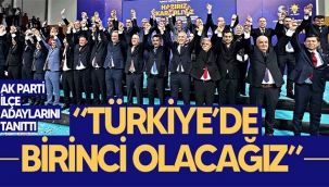 AK Parti Belediye Başkan adaylarını tanıttı!