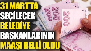 İşte 31 Mart'ta seçilecek belediye başkanlarının maaşları
