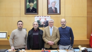 Kır ailesinden Yüce'ye ziyaret