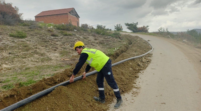 Sekiharman'a 1500 metrelik yeni içme suyu hattı