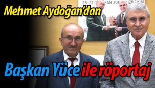 Başkan Yüce, Aydoğan'ın sorularını yanıtladı