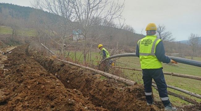 Belpınarı'na yeni içme suyu hattı