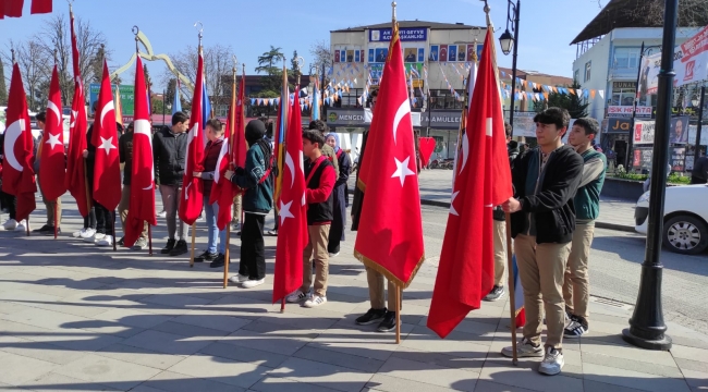 Geyve'de Çanakkale Zaferi coşkusu