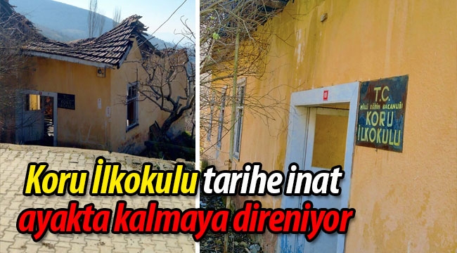 Geyve'de tarihe inat ayakta kalmaya direnen okul