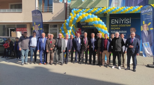 İYİ Parti Geyve Seçim Bürosu açıldı