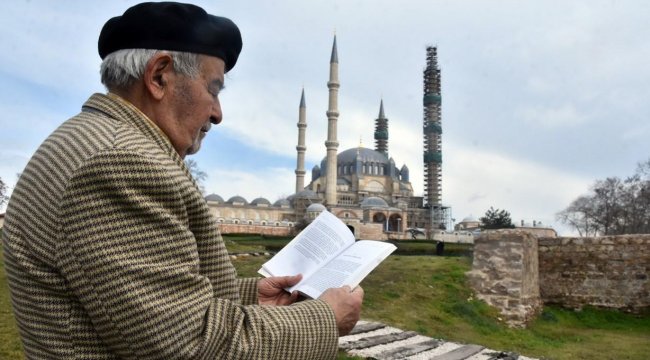Selimiye'nin emekli müezzini: 5 cumhurbaşkanı, 5 başbakan gördüm
