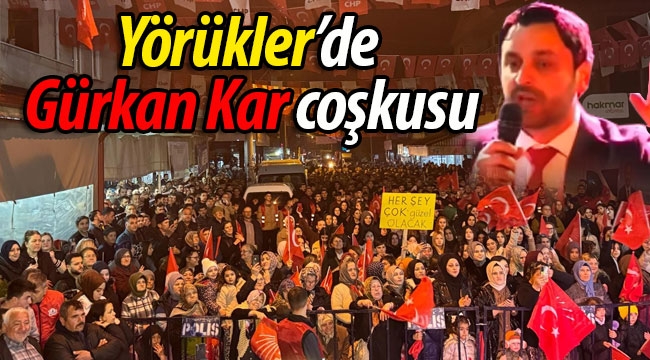 Yörükler'de Gürkan Kar coşkusu