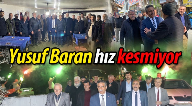 Yusuf Baran hız kesmiyor