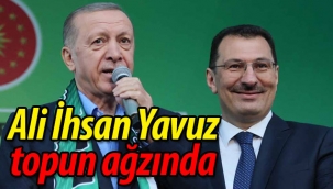 Ali İhsan Yavuz topun ağzında 
