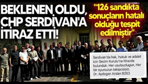 Beklenen oldu, Serdivan'da seçimlere itiraz