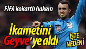 FİFA kokartlı hakem ikametini Geyve'ye aldırdı (ASILSIZ HABER)