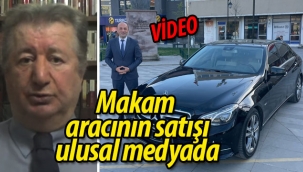 Geyve Belediyesi makam aracının satışı ulusal medyada