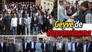 Geyve'de bayramlaşma