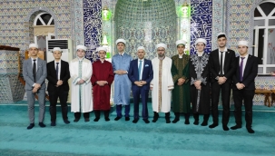 Geyve'de Enderun usulü namaz kılındı