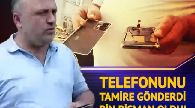 Telefonunu tamire gönderdi, hayatının şokunu yaşadı! 