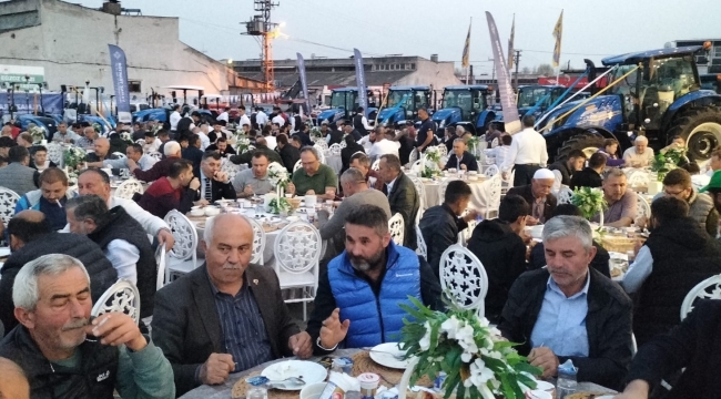 Yılmaz Traktör, çiftçileri iftarda buluşturdu