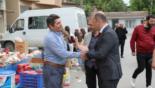 Başkan Yıldız, Perşembe Pazarını ziyaret etti