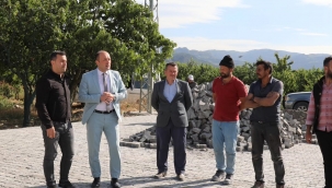 Başkan Yıldız, yol çalışmalarını inceledi