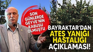 Bayraktar'dan ateş yanığı hastalığı açıklaması!