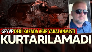 Geyve'deki feci kazadan acı haber!