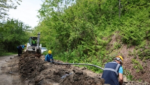 Kamışlı'nın  içme suyu hattı yenileniyor