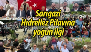 Sarıgazi'deki Hıdrellez Pilavına yoğun ilgi