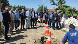 Yörükler'de doğalgaz çalışmaları devam ediyor