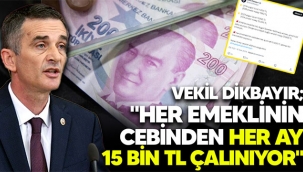 "Emeklinin cebinden her ay 15 bin TL çalınıyor"