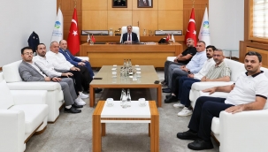 Selçuk Yıldız'dan Başkan Alemdar'a ziyaret